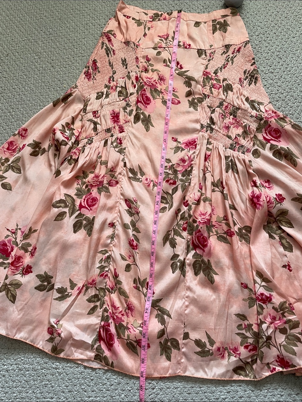 Free people Rowan maxi skirt NWT